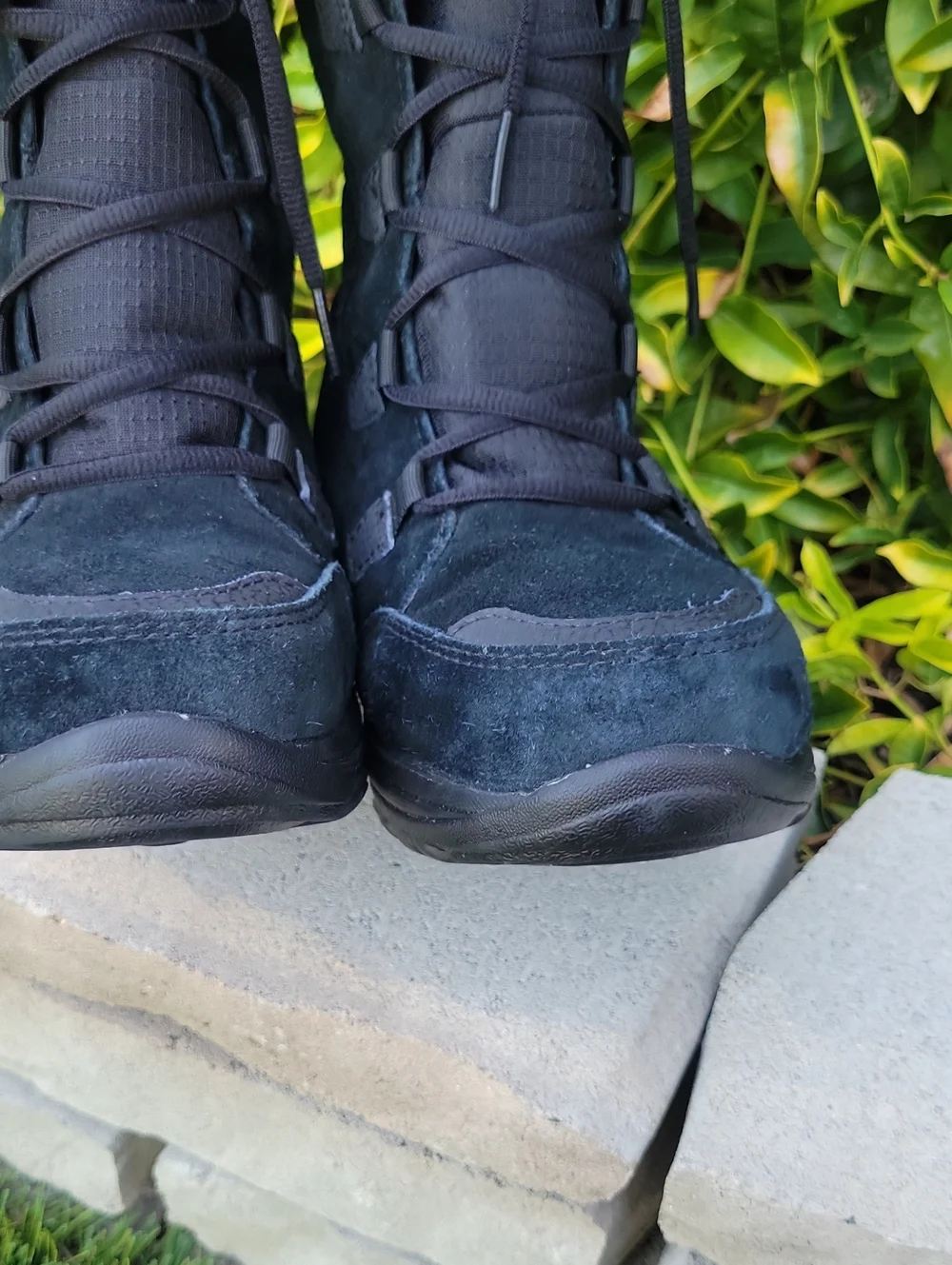 Columbia Ice Maiden II Black Faux-Fur Lined Winter Lace-Up Quilted Boots 7